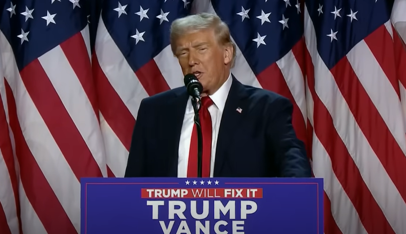 Donald Trump - victory speech November 2024