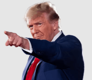 Presidential Donald Trump makes a serious point (Photo: White House)