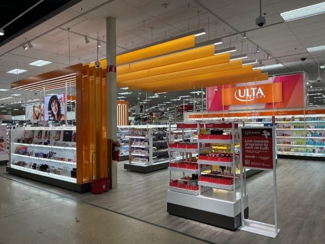 Ulta store inside Target