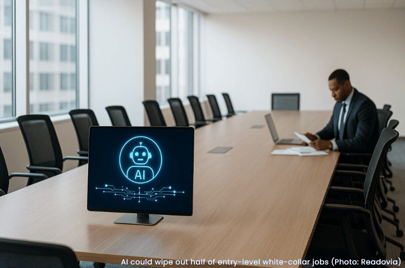 AI could wipe out entry-level white collar jobs within 5 years