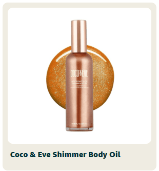 Coco & Eve Shimmer Body Oil