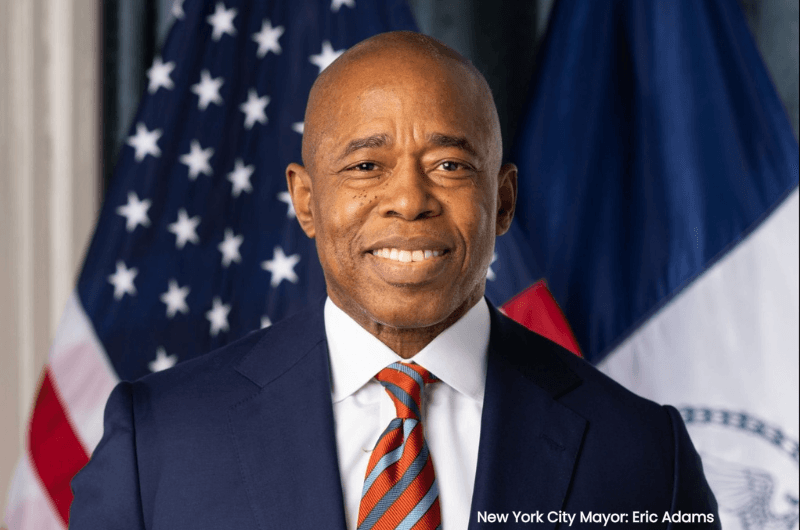 New York City Mayor Eric Adams