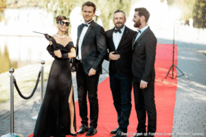 Fashion event red carpet