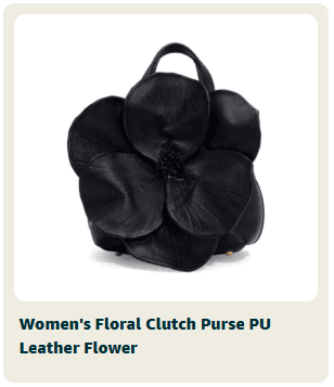 Women's Floral Clutch Purse
