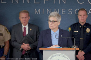 Press conference on Vance Boelter arrest