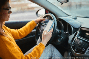 Touch Law cracks down on phone use while driving