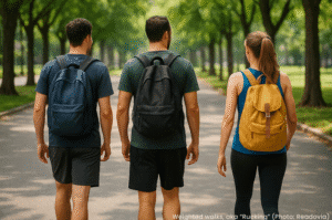 Weighted walks - aka "Rucking"