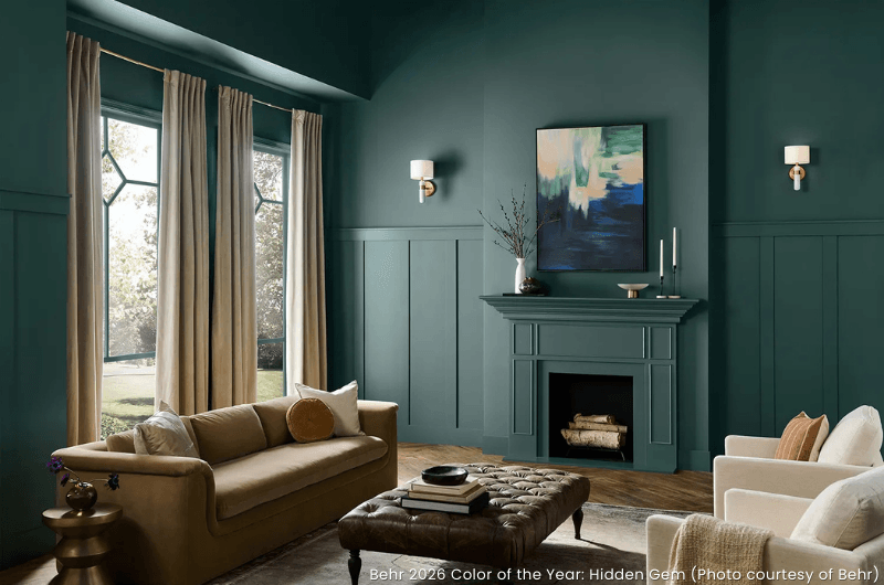 Behr 2026 color of the year: hidden gem