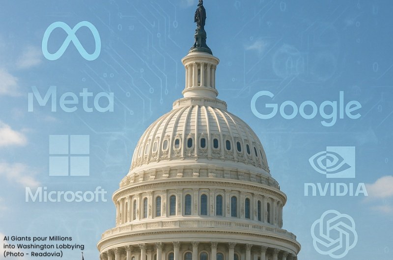 AI giants pour millions into Washington Lobbying in 2025