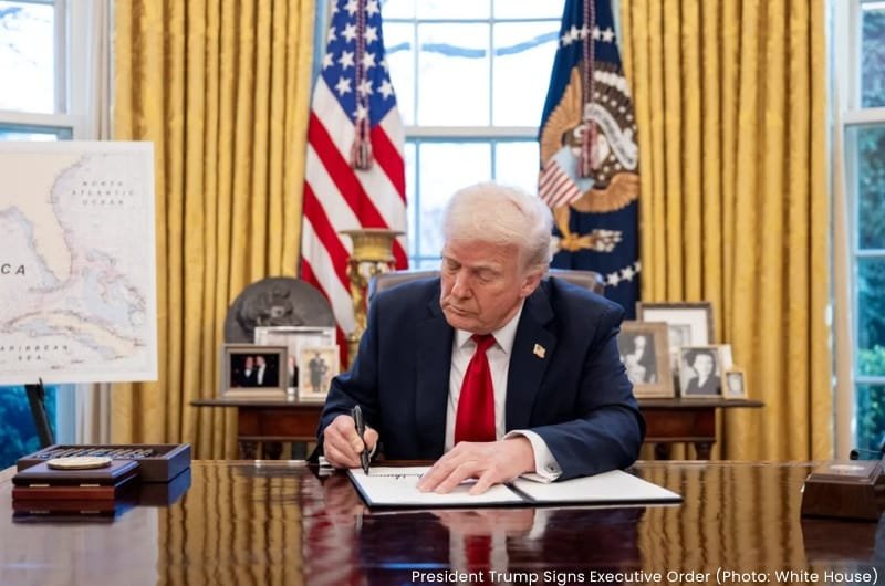 President Trump signs Executive Order - Department of War