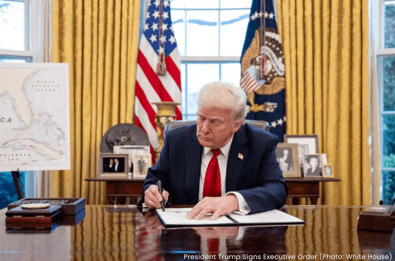 President Trump signs Executive Order - Department of War