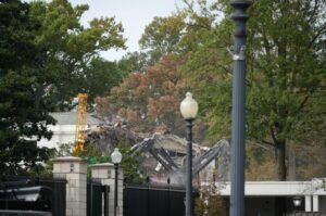 Demolition of White House's East Wing