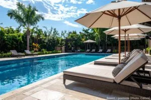 Resort - poolside