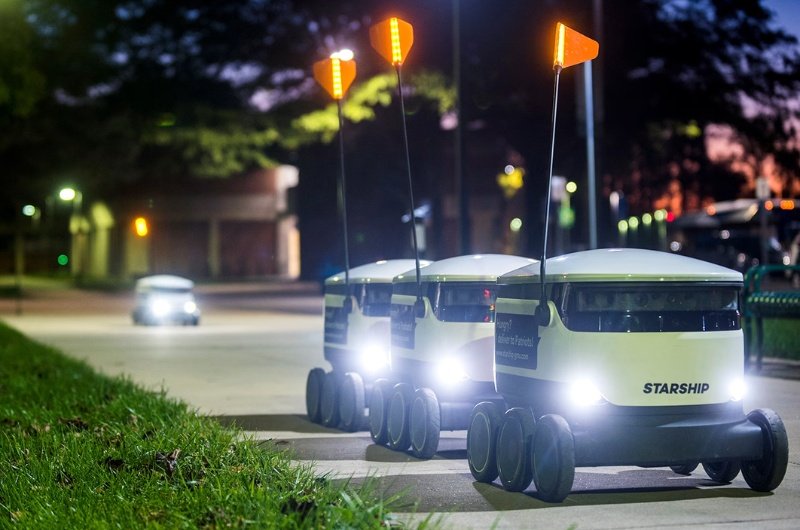 Starship autonomous delivery robots