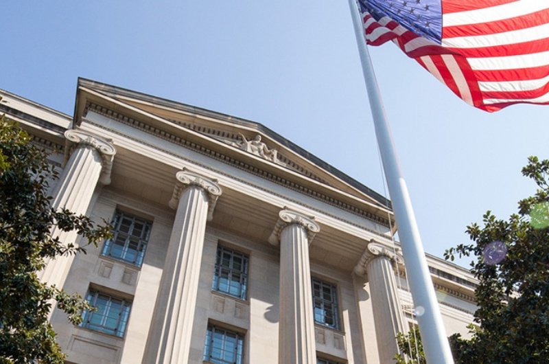 U.S. Department of Justice building