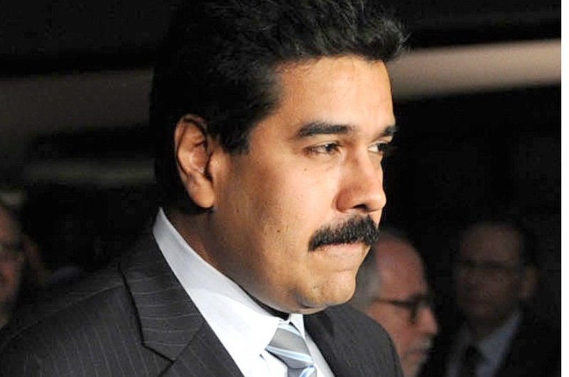 Nicolás Maduro, photographed prior to his U.S. court appearance on federal charges.