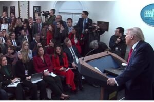 President Trump reviews his administration's 2025 accomplishments during today's white house briefing.