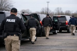 Federal agents prepare to depart as the Trump administration pulls back 700 immigration agents from Minnesota amid protests and mounting pushback.