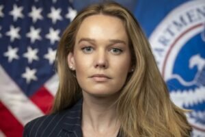 Tricia McLaughlin served as the Department of Homeland Security’s chief public affairs official before announcing her departure this week.