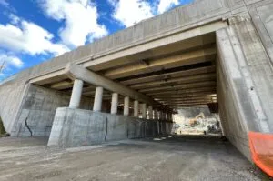 One of many construction sites of the Hudson Tunnel Project.