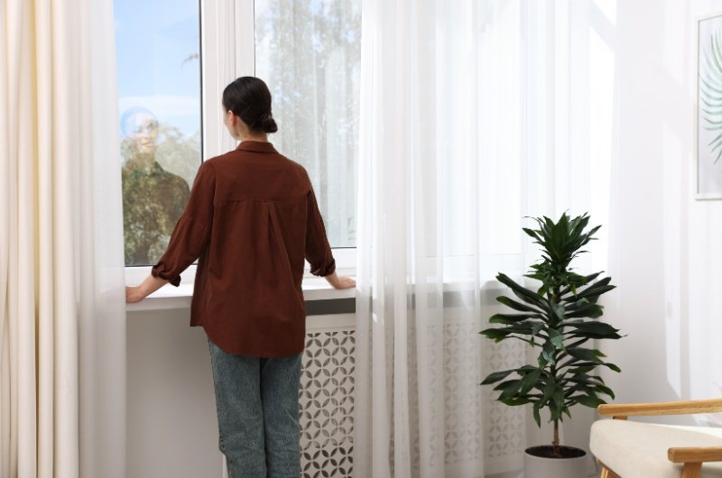 A quiet moment of waiting, reflecting the emotional weight of reaching out during a time of uncertainty.