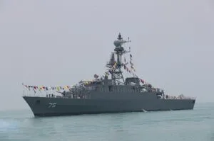 Iranian waship "Iris Dena" sunk by the U.S.