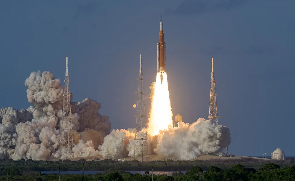 NASA’s Artemis II mission lifts off, sending astronauts beyond Earth’s orbit for the first time in over 50 years.