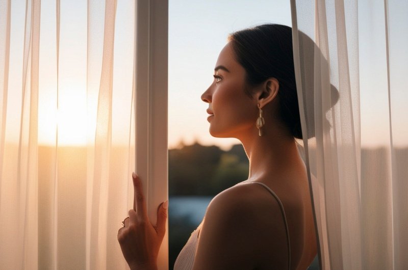 A quiet moment at sunrise reflects the kind of stillness where thoughts can form without interruption.