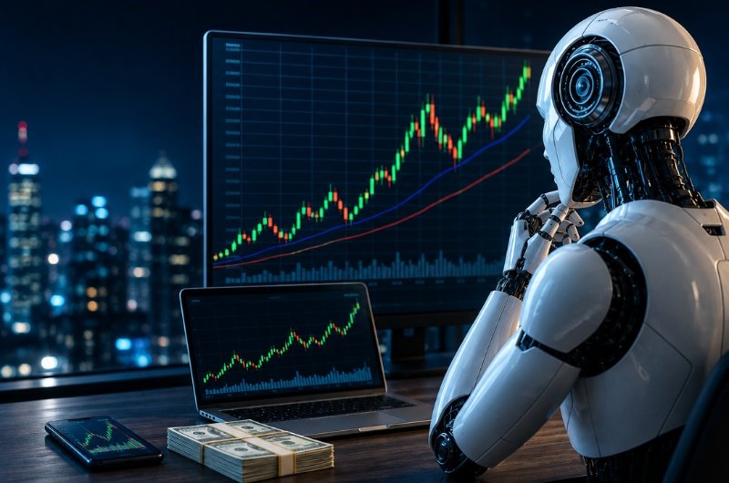 AI trading bots are attracting growing interest online as investors experiment with automated systems designed to analyze markets and execute trades around the clock.