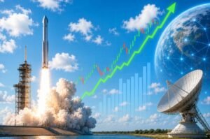 Investor enthusiasm surrounding the commercial space economy surged again as space-related stocks rallied alongside renewed excitement surrounding SpaceX and satellite communications technology.