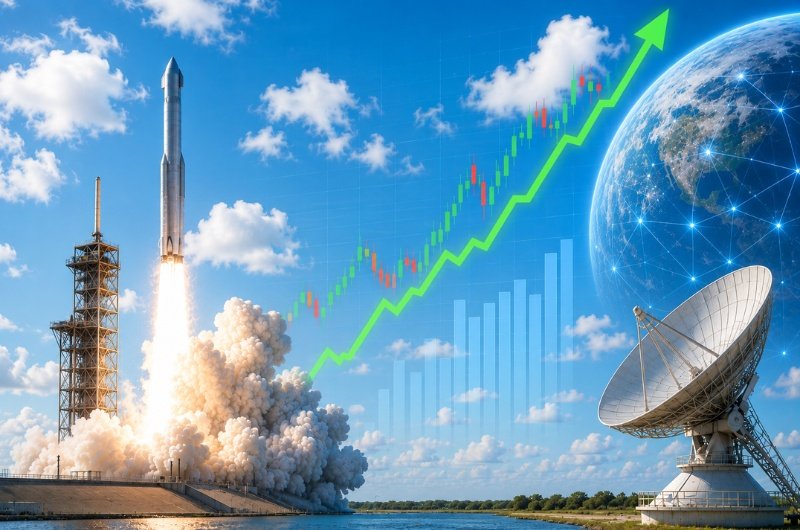 Investor enthusiasm surrounding the commercial space economy surged again as space-related stocks rallied alongside renewed excitement surrounding SpaceX and satellite communications technology.