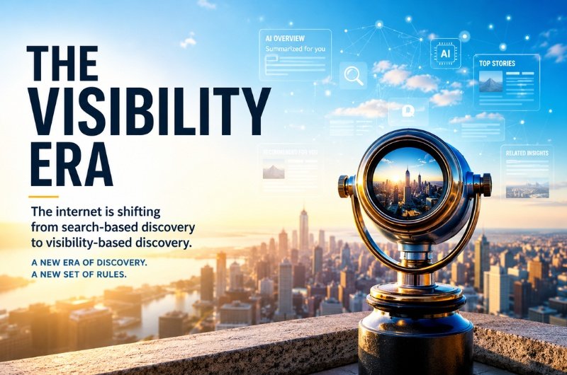 A new era of digital discovery is emerging as AI systems, recommendation engines, and machine-driven interfaces increasingly shape what information the world sees first.