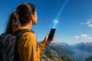 New satellite networks are bringing the possibility of space-based mobile connectivity closer to everyday smartphone users.