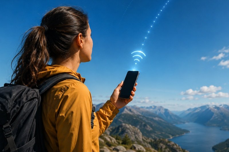 New satellite networks are bringing the possibility of space-based mobile connectivity closer to everyday smartphone users.