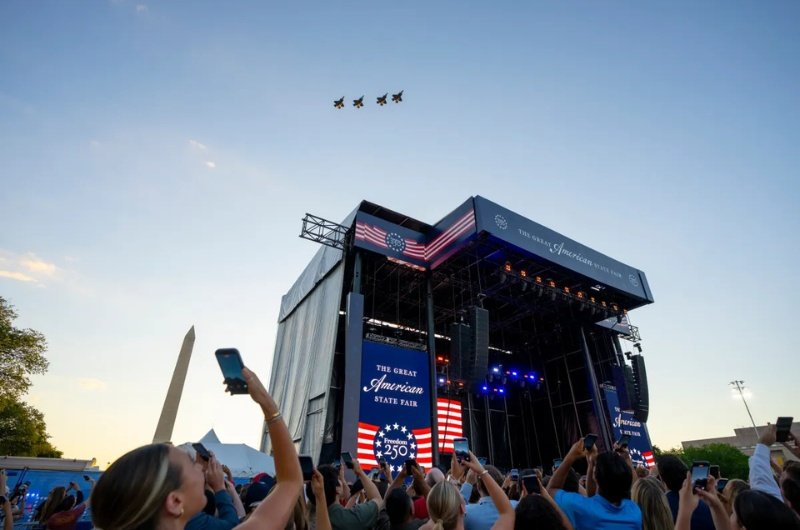 The Great American State Fair opens on the National Mall in Washington, launching nationwide celebrations leading up to America's 250th anniversary.