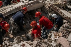 Emergency crews continue searching for survivors after powerful earthquakes caused widespread destruction across parts of Venezuela.