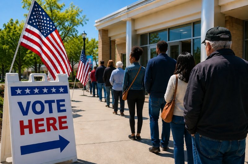 Primary elections provide an early test of the political landscape as voters head to the polls.