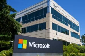 Microsoft's headquarters campus in Redmond, Washington. The company recently launched Microsoft Frontier Company, a new business backed by a $2.5 billion investment to help organizations implement artificial intelligence at scale.