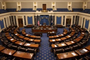 The U.S. Senate voted narrowly against a resolution that would have limited President Donald Trump's authority to continue military operations involving Iran, keeping existing presidential war powers in place.