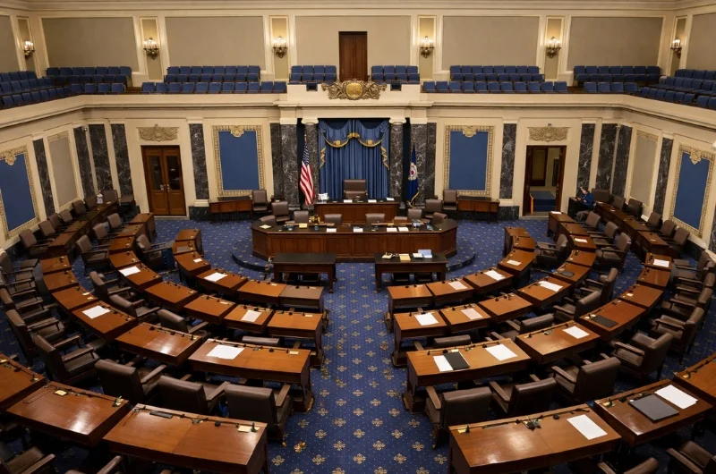 The U.S. Senate voted narrowly against a resolution that would have limited President Donald Trump's authority to continue military operations involving Iran, keeping existing presidential war powers in place.