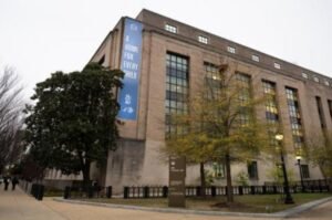 The Mary E. Switzer Memorial Building in Washington, D.C., headquarters of the Administration for Children and Families, the HHS division that oversees the Office of Refugee Resettlement.
