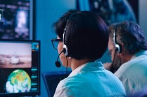 Dispatchers monitor real-time flight data and routing information, similar to the systems the FAA's new AI platform aims to bring to air traffic management nationwide.