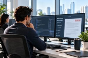 Major technology companies are placing tighter controls on how employees use AI tools when working with proprietary information and other sensitive data.
