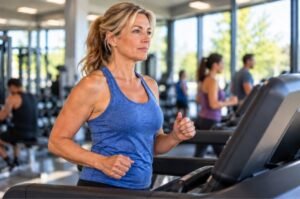 Combining aerobic exercise with strength training may help lower blood pressure in middle-aged and older adults, according to an analysis of 159 clinical trials.