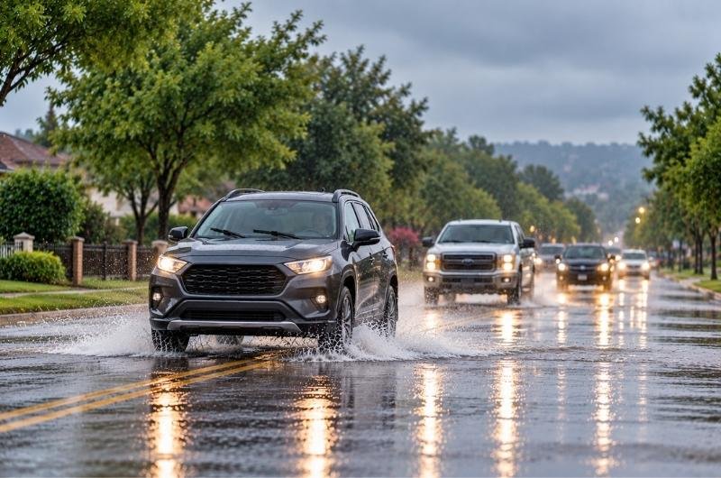 Heavy rain and flooding threaten parts of the central United States as tropical moisture brings repeated rounds of storms across the region. (Photo: Readovia)