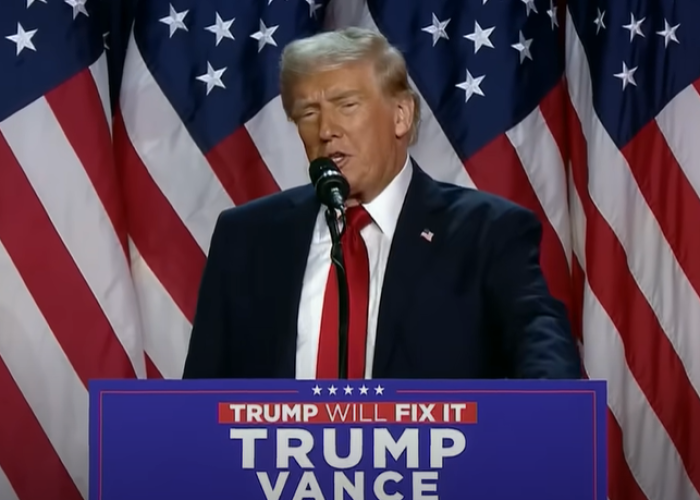 Donald Trump - victory speech November 2024